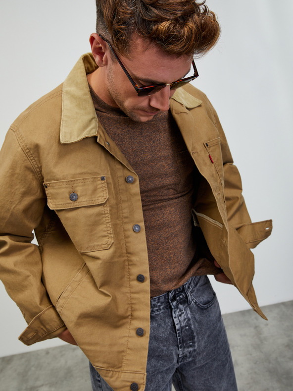 ZOOT.lab Braunes Herren-Basic-Shirt ZOOT.lab Rex