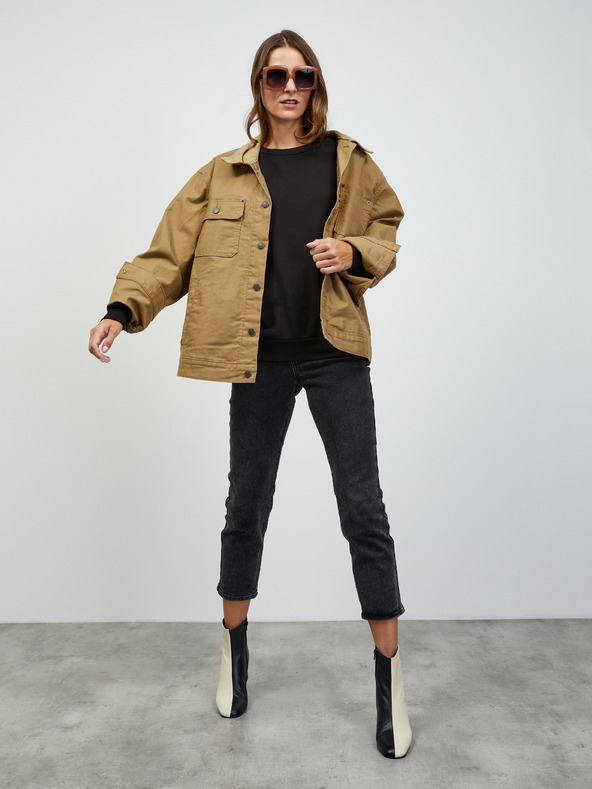 ZOOT.lab Schwarzes Basic-Sweatshirt für Damen ZOOT.lab Brooklin