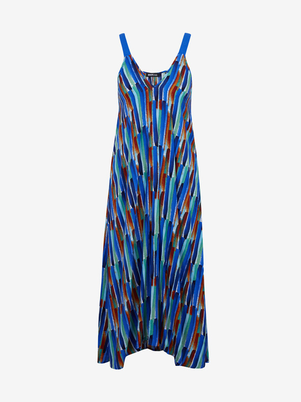 ZOOT.lab Blaues gemustertes Midikleid für Damen ZOOT.lab Mari