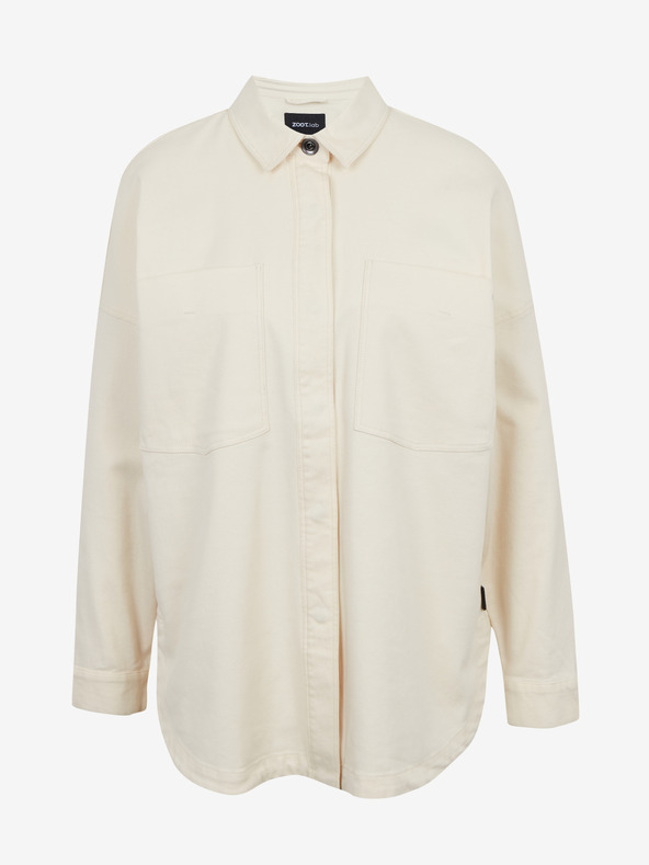 ZOOT.lab Cremefarbenes Oversize-Damenoberteil ZOOT.lab Becca