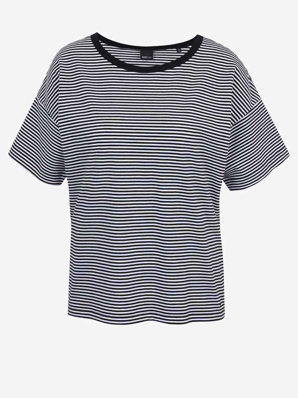 ZOOT.lab Schwarzes gestreiftes Damen-T-Shirt ZOOT.lab Floss