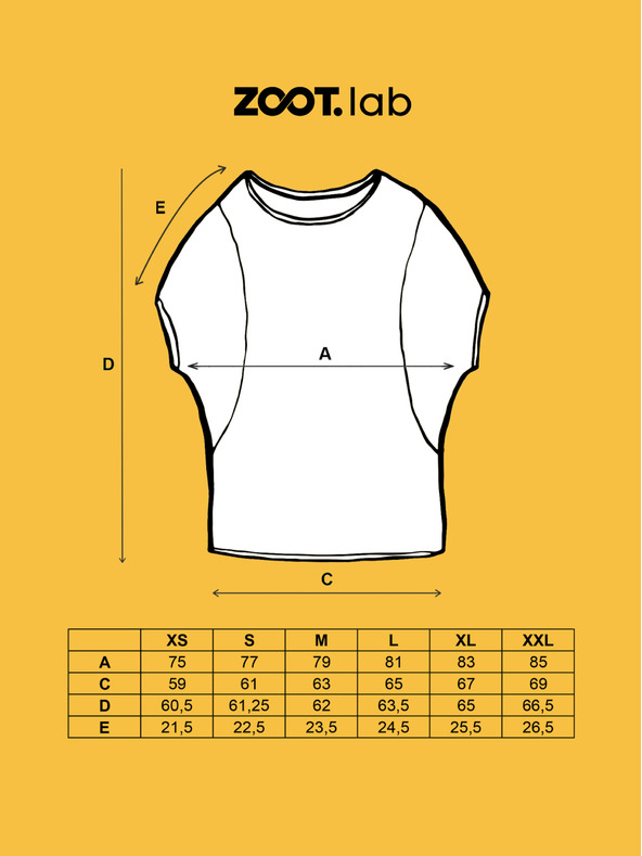 ZOOT.lab Weißes Damen-T-Shirt in Übergröße ZOOT.lab Kayla