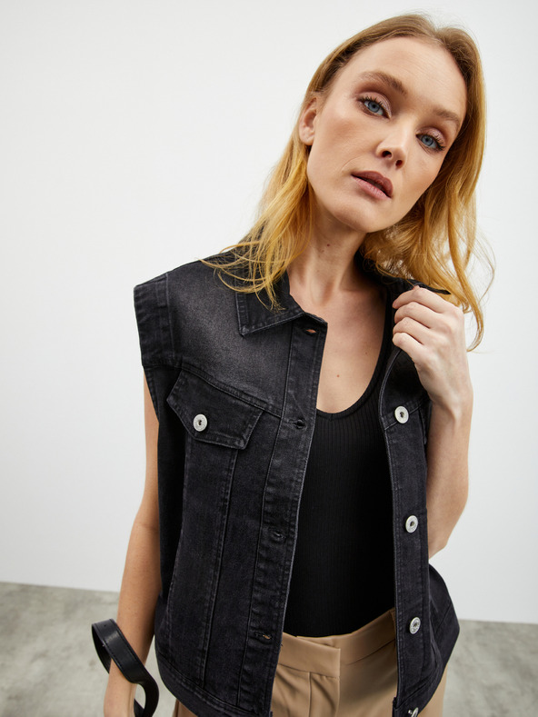 ZOOT.lab Schwarzer Damen-Rippenbody ZOOT.lab Olga