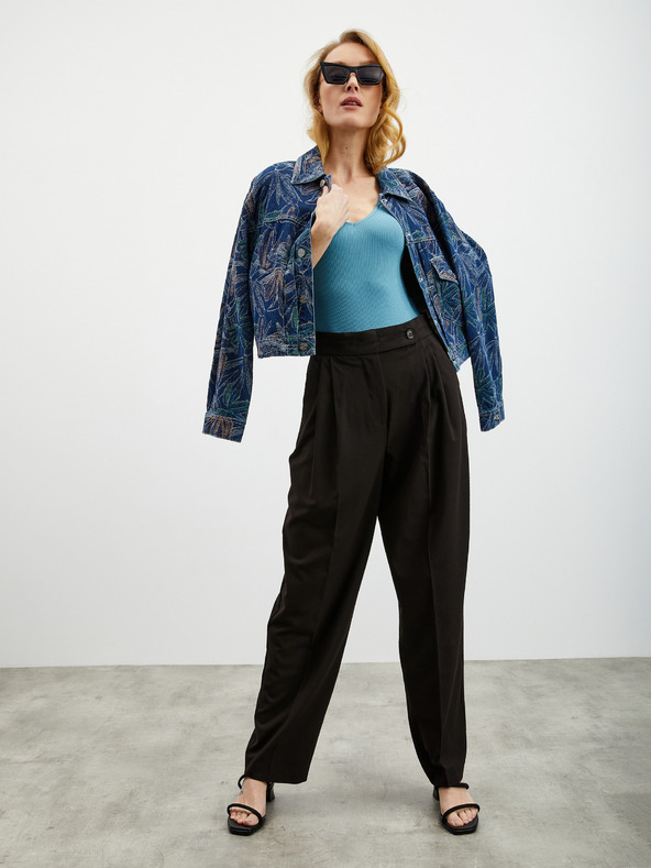 ZOOT.lab Blauer gerippter Damen-Body ZOOT.lab Olga