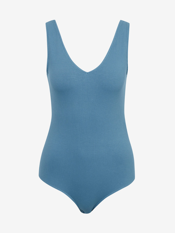 ZOOT.lab Blauer gerippter Damen-Body ZOOT.lab Olga