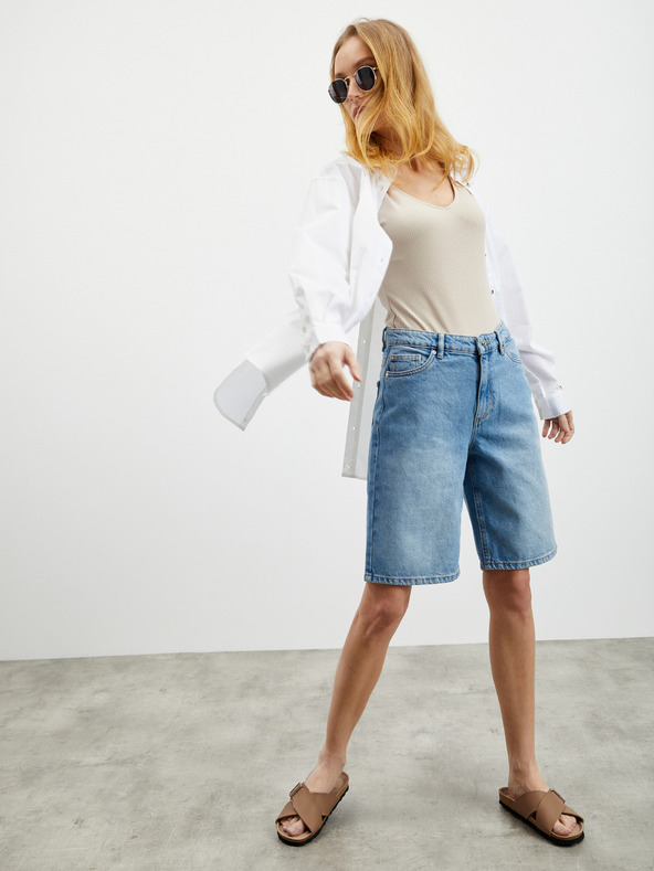 ZOOT.lab Hellbrauner Damen-Rippenbody ZOOT.lab Olga