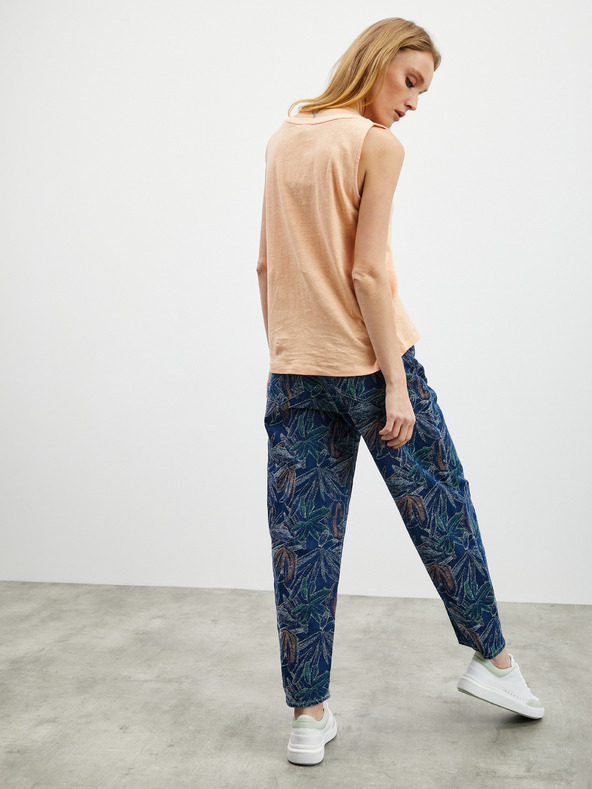 ZOOT.lab Apricotfarbenes Damen-Tank-Top aus Leinen ZOOT.lab Josi