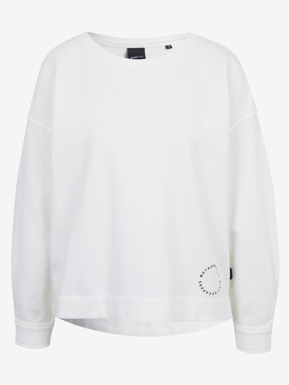 ZOOT.lab Weißes Damen-Sweatshirt in Übergröße ZOOT.lab Alisun