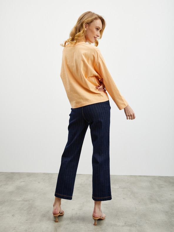 ZOOT.lab Orangefarbenes Damen-Sweatshirt in Übergröße ZOOT.lab Briar