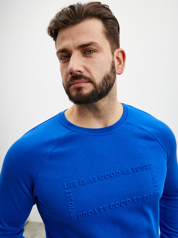 ZOOT.lab Blaues Herren ZOOT.lab Harold Sweatshirt