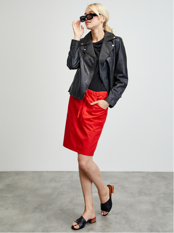 ZOOT.lab Roter Rock mit Taschen ZOOT.lab Zoe