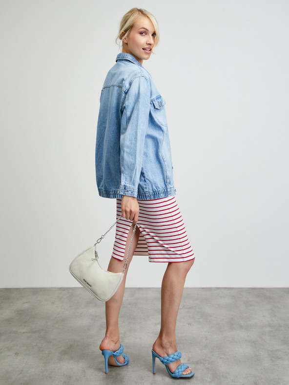 ZOOT.lab Rot-weiß gestreiftes Basic-Kleid ZOOT.lab Junne