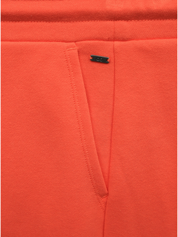 ZOOT.lab Orangefarbener kurzer Basic-Rock mit Taschen ZOOT.lab Mariola