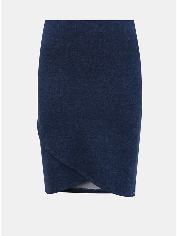 ZOOT.lab Blauer kurzärmeliger Damen-Basic-Rock ZOOT.lab Anja