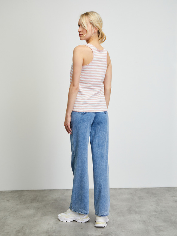 ZOOT.lab Weiß-rosa gestreiftes Damen-Tank-Top ZOOT.lab Josefina