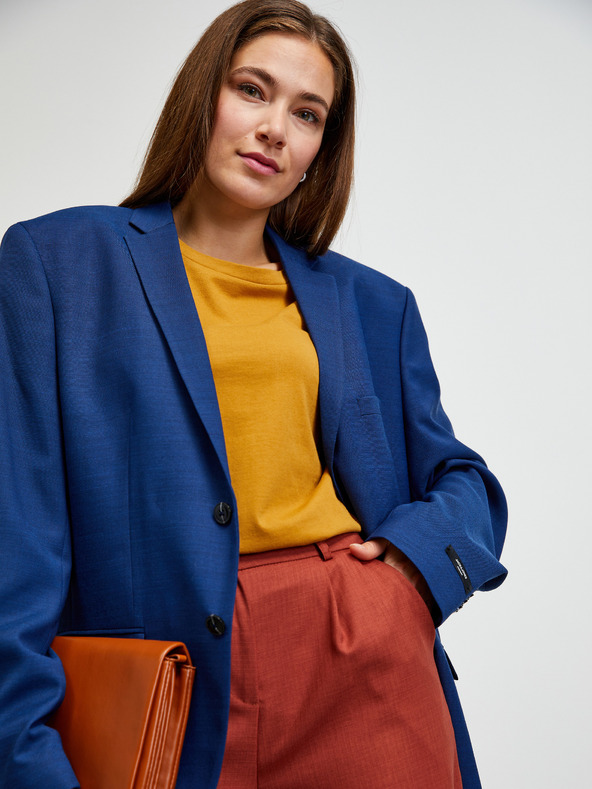 ZOOT.lab Senfgelbes Kurzarm-T-Shirt METROOPOLIS von ZOOT.lab Leora