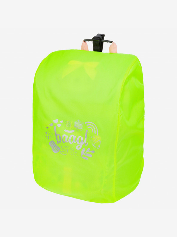 BAAGL  Gelber Schulranzen Regenmantel reflektierend Baagl