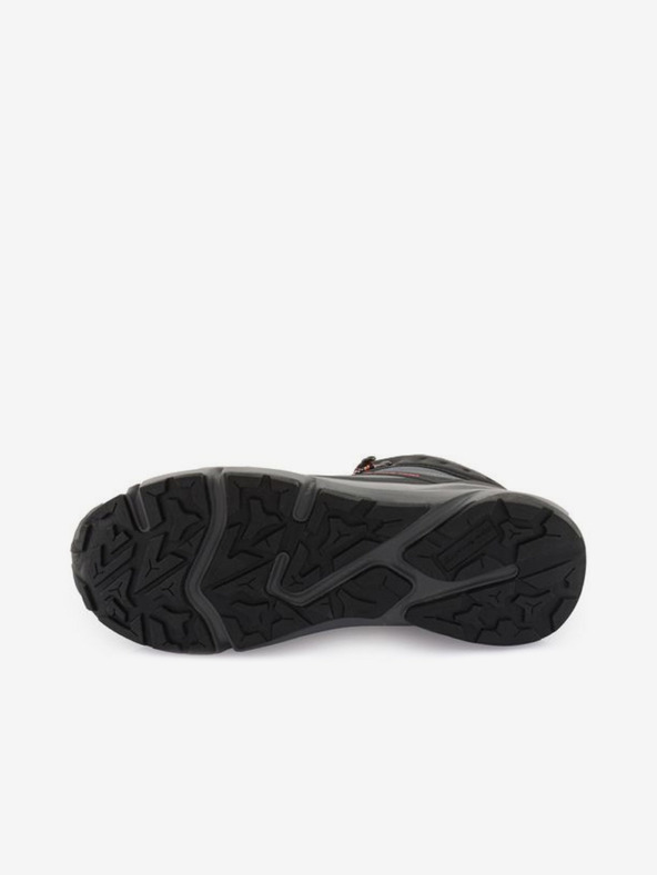 ALPINE PRO Schwarze und graue Herren Outdoor-Stiefel ALPINE PRO MIRUB