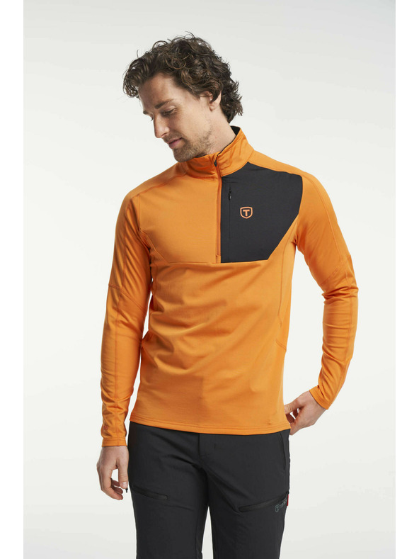 Tenson Herren Funktions-Kapuzenpullover TENSON TXlite Halfzip M orange