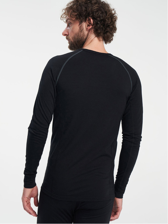 Tenson Herren Funktions-Langarm TENSON Himalaya Baselayer Merino Top M schwarz