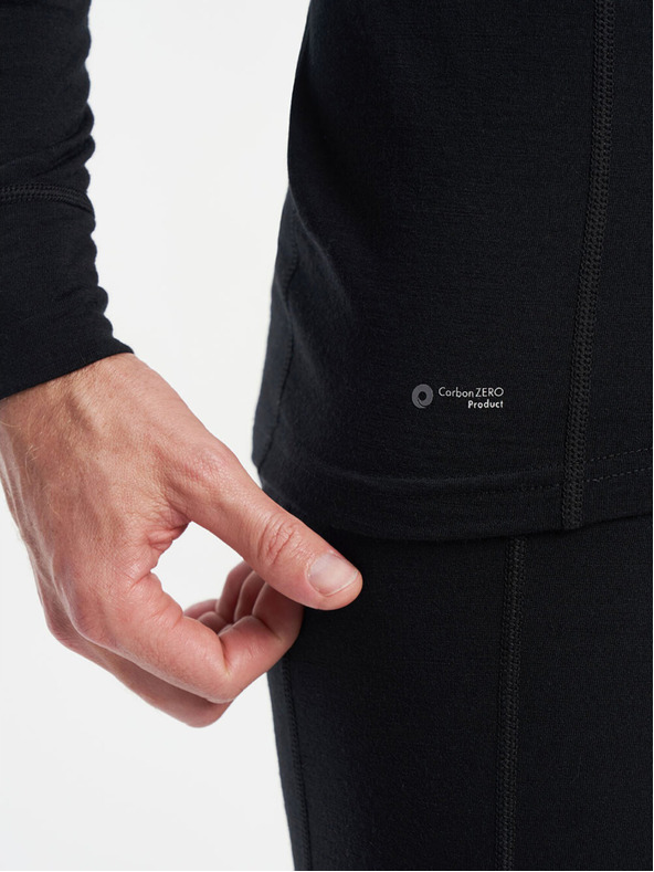 Tenson Herren Funktions-Langarm TENSON Himalaya Baselayer Merino Top M schwarz