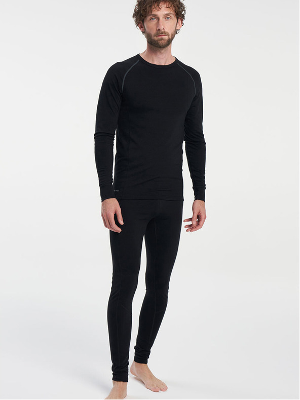 Tenson Herren Funktions-Langarm TENSON Himalaya Baselayer Merino Top M schwarz
