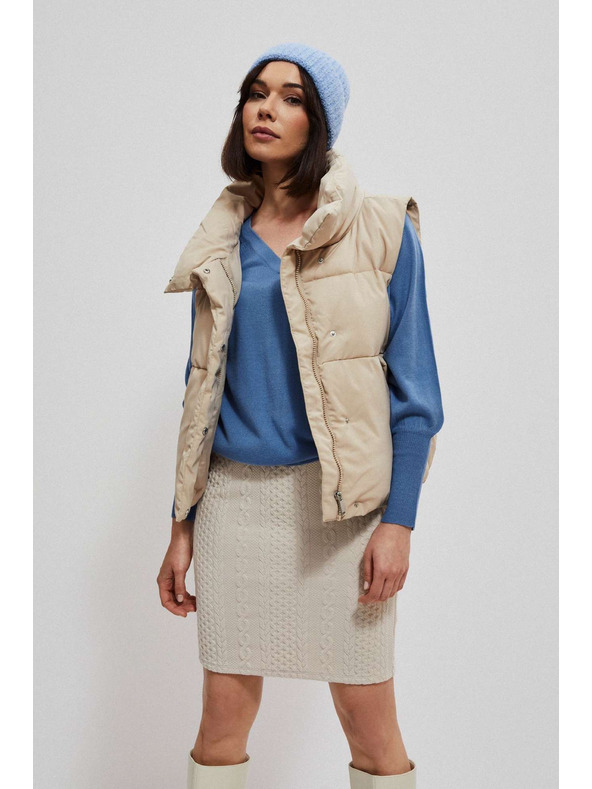 Moodo Hellblaue Damenmütze Moodo