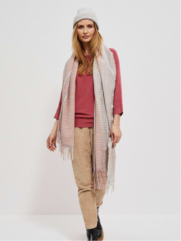 Moodo Hellgraue Damenmütze Moodo