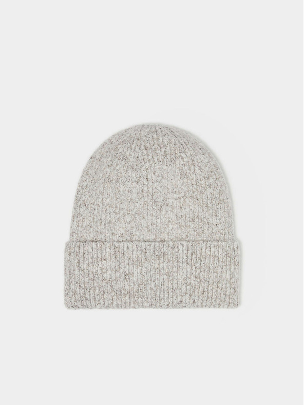 Moodo Hellgraue Damenmütze Moodo