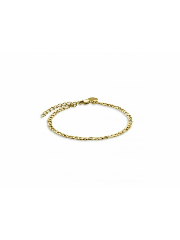 Rosefield Rosefield Armband in Goldfarbe Figaro Kette JBFCG-J532