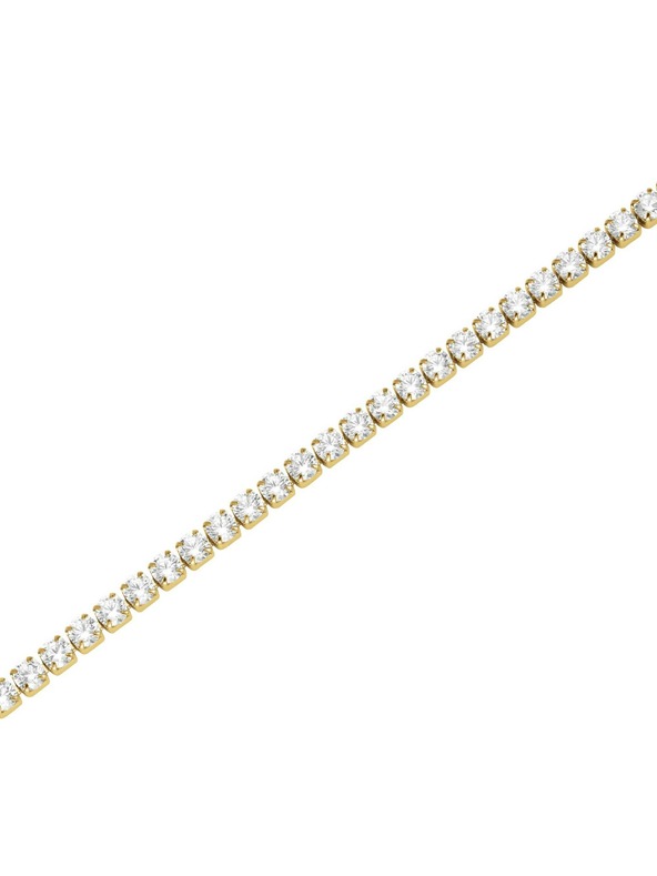 Rosefield Vergoldeter Damen Tennis Armband Rosefield JBTWG-J1035