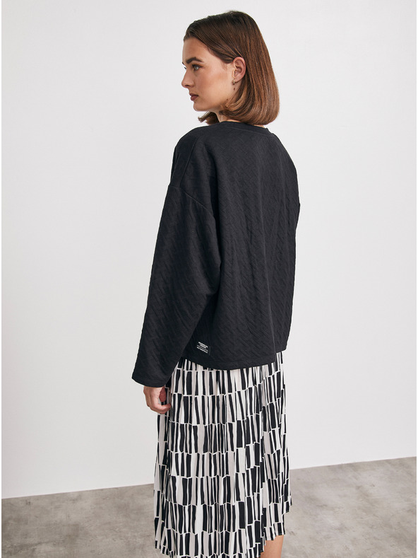 ZOOT.lab Schwarzes Damen-Sweatshirt METROOPOLIS von ZOOT.lab Melissa