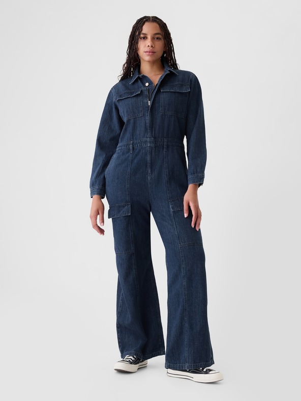 GAP Denim Cargo Overall Utility GAP