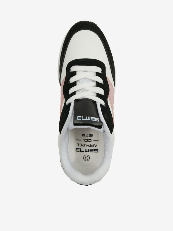 Sam 73 Weiß-schwarze Damen-Sneakers SAM73 Lendra