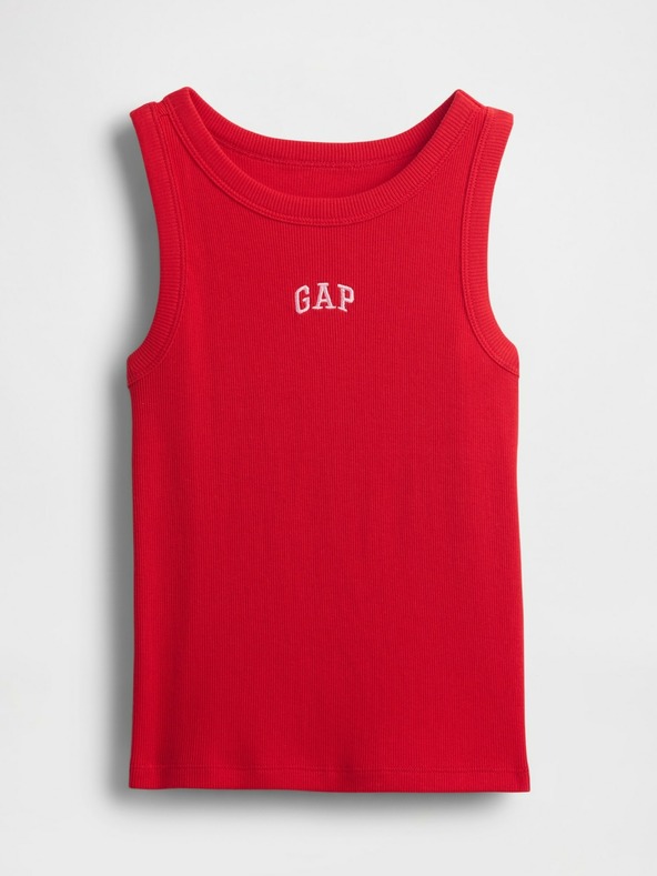 GAP Mädchen-Ripp-Tanktop mit Logo GAP