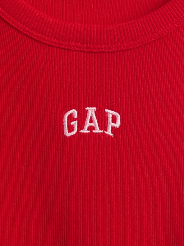 GAP Mädchen-Ripp-Tanktop mit Logo GAP