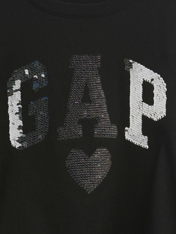 GAP Mädchen-T-Shirt mit Pailletten GAP