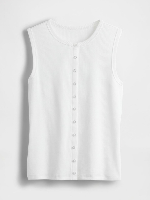 GAP Damen-Rippenstrick-Cardiganweste GAP