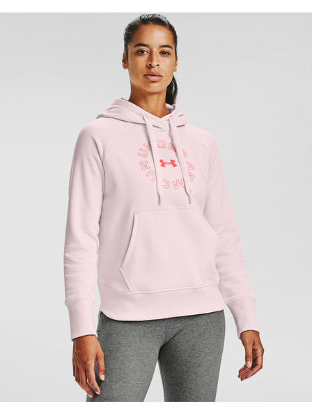 Under Armour Damen Hoodie Under Armour Rival Fleece Metallic Hoodie