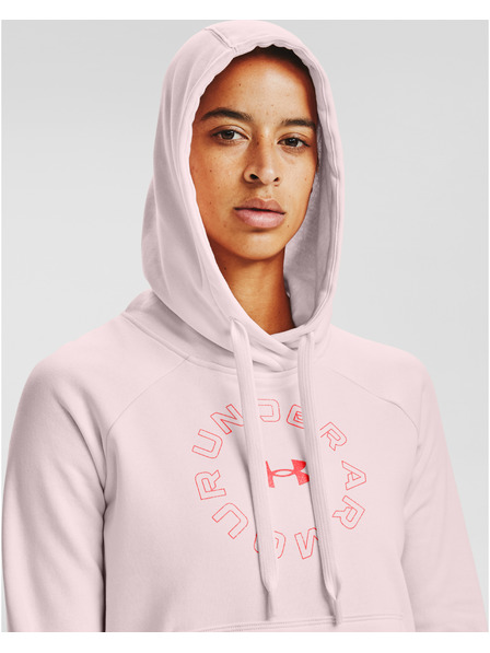 Under Armour Damen Hoodie Under Armour Rival Fleece Metallic Hoodie