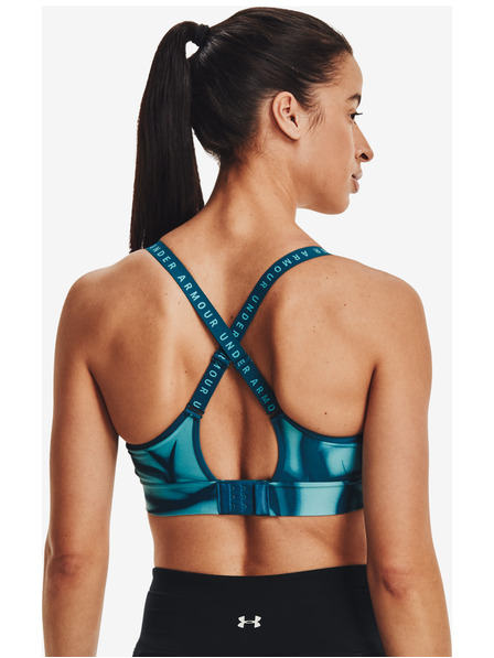 Under Armour Damen Sport-BH Under Armour Infinity Mid Printed Bra