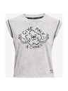 Under Armour Damen-T-Shirt Under Armour Give Pace A Chance SS