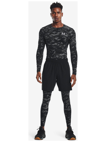 Under Armour Herren-Kompressions-T-Shirt Under Armour HG Armour Camo Comp LS