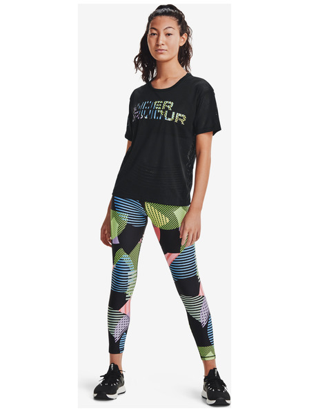 Under Armour Damen Kompressions Leggings Under Armour HG Armr Geo Print 7/8 Leg NS