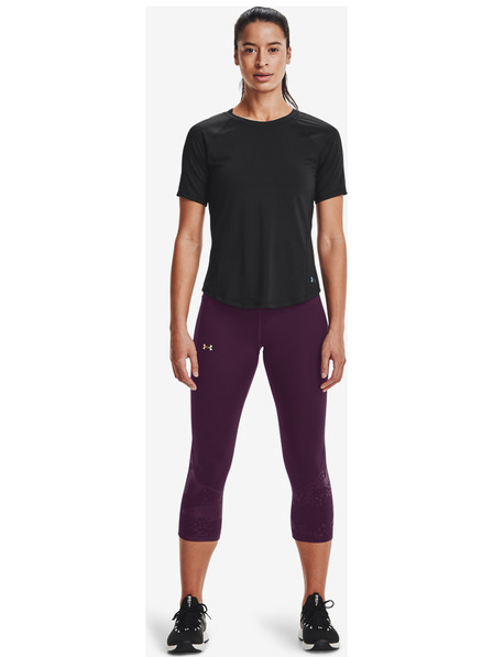Under Armour Damen Kompressions Leggings Under Armour Rush Tonal Capri PKT NS