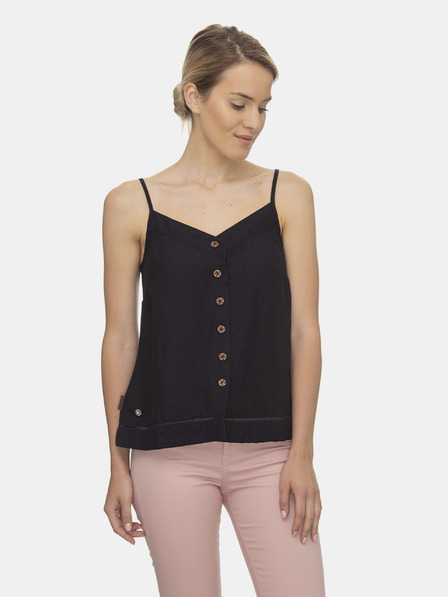 Ragwear Dunkelblaues Leinenoberteil Ragwear Antolia
