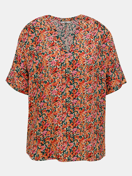 ONLY Rosa und orange geblümte lockere Bluse ONLY Nova