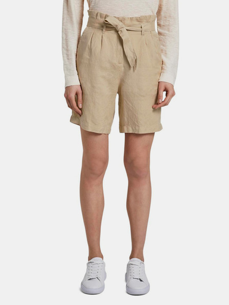 Tom Tailor Tom Tailor Beige Damen Leinen Shorts