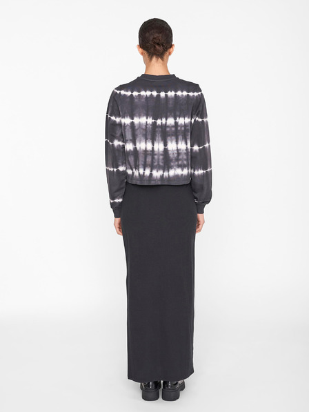 Noisy May Schwarz gemustertes Sweatshirt Noisy May Joan