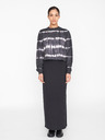 Noisy May Schwarz gemustertes Sweatshirt Noisy May Joan